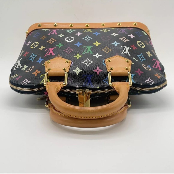 LOUISVUITTON Monogram Multi Color Noir Alma M92646 W/Bag - Picture 6 of 16